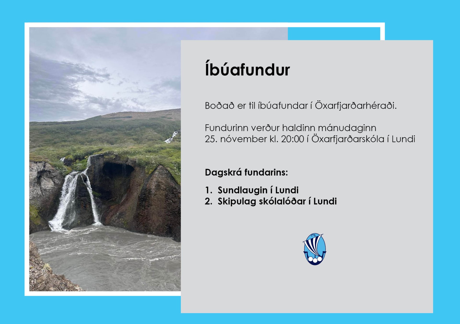 Íbúafundur í Öxarfjarðarhéraði