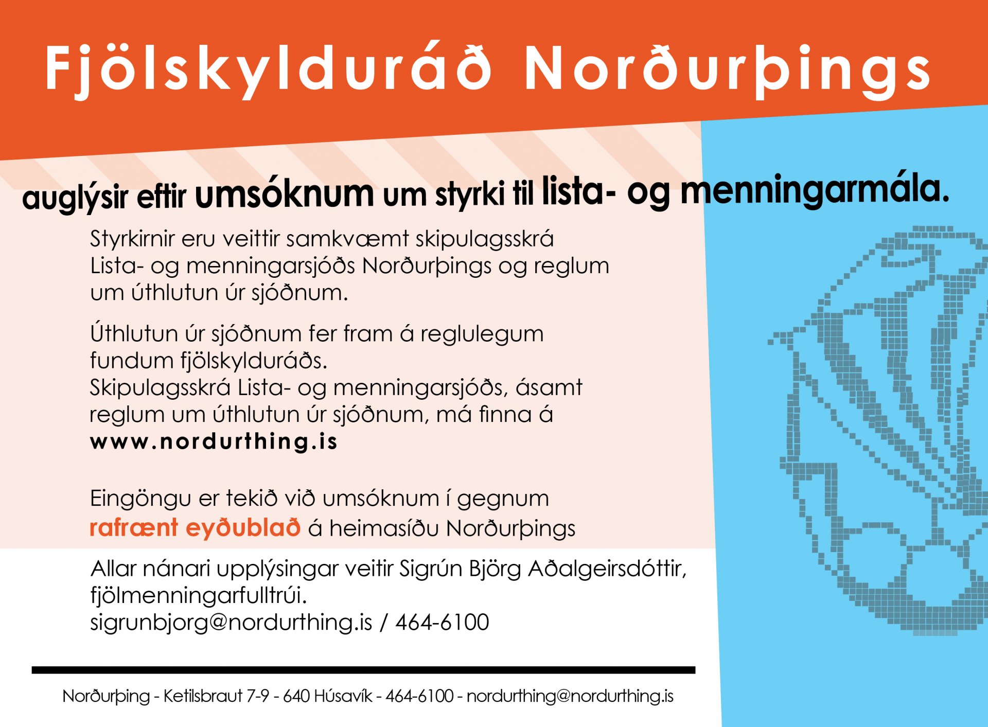 Lista- og menningarsjóður Norðurþings