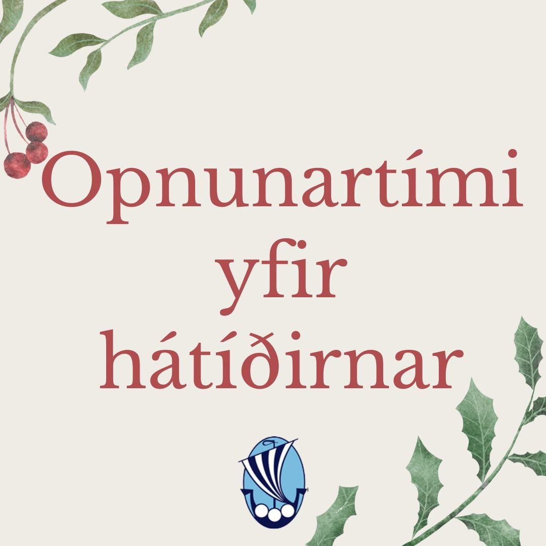 Opnunartímar um hátíðirnar